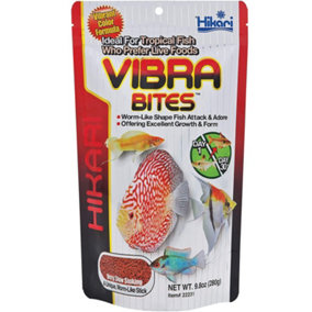 Hikari Vibra Bites Tropical Fish Food - 280g
