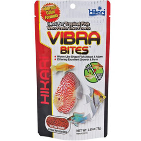 Hikari Vibra Bites Tropical Fish Food - 73g