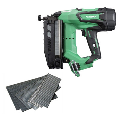 Brad Nails Hikoki 50mm Nails HiKOKI NT1850DFJXZ 18V Cordless 18