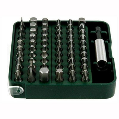 Hikoki 715000 61 Piece Screwdriver Bit Set 25mm Bits with Case and