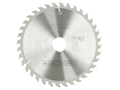 HiKOKI 752432 Circular Saw Blade 185 x 30mm x 36T HIK752432