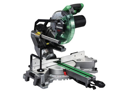 HiKOKI C8FSHGJ2Z C8FSHG Sliding Compound Mitre Saw 216mm 1100W 110V HIKC8FSHGL