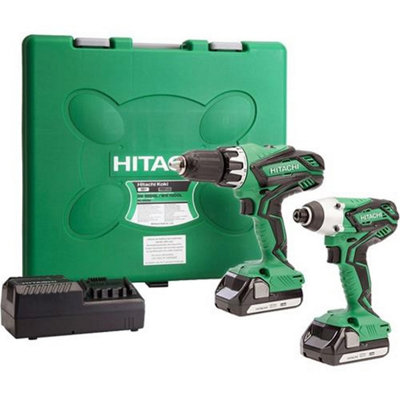 HiKOKI Twin Pack Combi Drill And Impact Driver 18V x Li
