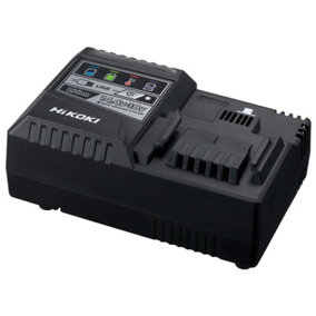 HiKOKI UC18YSL3 18V Rapid Smart Charger for Slide Li-ion Battery 14.4-18V USB