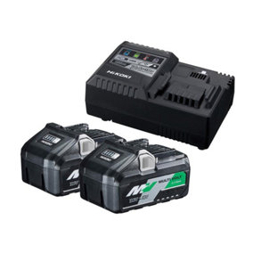 HiKOKI UC18YSL3JEZ 18V 36V Multi-Volt 5.0 / 2.5Ah Li-ion Battery & Charger Pack