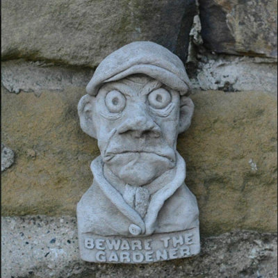 Hilarious Beware of the Gardener Plaque