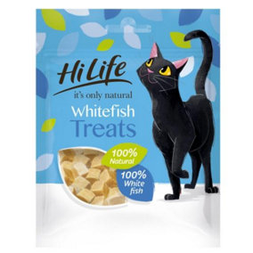 Hilife It's Only Natural Cat Whitefish Treats 10g (Pack of 12)