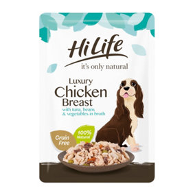 Hilife It's Only Natural Pch Chicken Tuna & Veg 100g (Pack of 15)