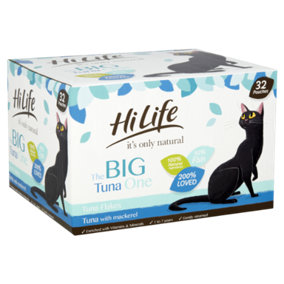 Hilife Natural Cat Pch The Big Tuna One In Jelly 32x70g