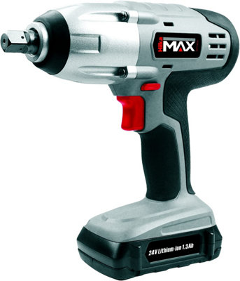 Hilka MPTIW24 Li Ion 24 V Cordless Impact Wrench DIY at B Q