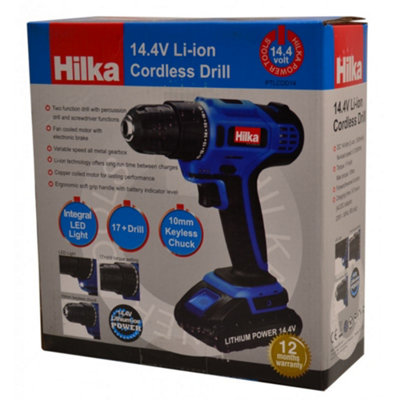 Hilka cordless drill battery charger hot sale