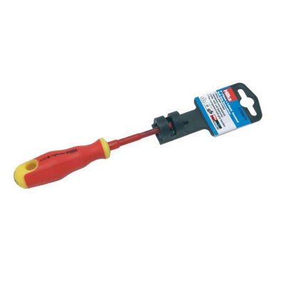 Hilka Soft Grip Insulated VDE Screwdriver 3mm x 75mm