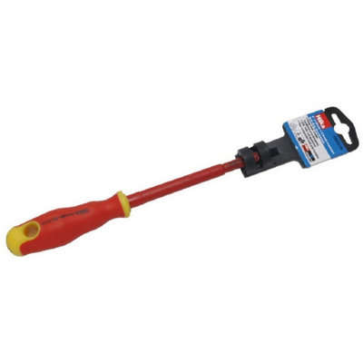 Hilka Soft Grip Insulated VDE Screwdriver 5.5mm x 125mm