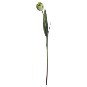 Hill Interiors Artificial Green Tulip Plant Green (One Size)