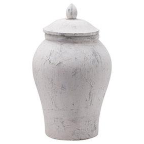 Hill Interiors Bloomville Ginger Jar Stone (One Size)