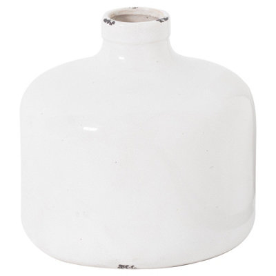 Hill Interiors Garda Eve Vase White (29cm x 29cm x 29cm)