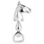 Hill Interiors Nickel Horse Bottle Opener Silver (One Size)