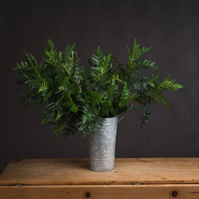 Hill Interiors Pistach Bunch Faux Plant Single