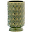Hill Interiors Seville Collection Paragon Vase Olive Green (One Size)
