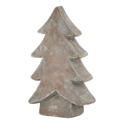 Hill Interiors Siena Christmas Tree Brown (24cm x 6cm x 14cm)
