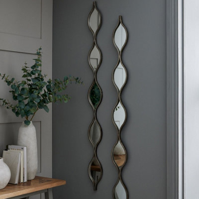 Hill Interiors Silver Decorative Hanging Mirror