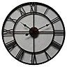 Hill Interiors Skeleton Wall Clock Bronze (One Size)