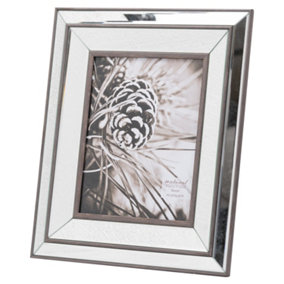 Hill Interiors Tristan Single Photo Frame Brown (4in x 6in)