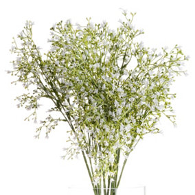 Hill Interiors Wildflower Spray Artificial Flower White/Green (One Size)