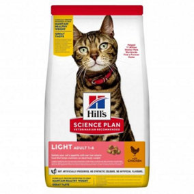 Hill's SP Adult Light Dry Cat Chicken Flavour 1.5kg