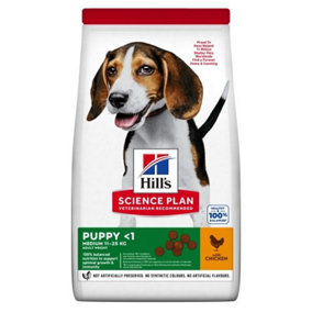 Hill's SP Puppy Medium Dry Dog Chicken Flavour 14kg