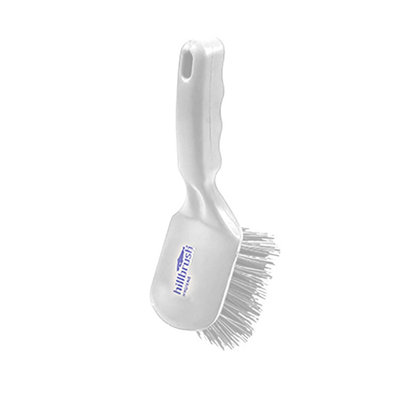 Hillbrush DRS Short Handled Stiff Brush White (254mm) | DIY at B&Q