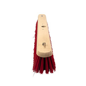 Hillbrush PVC Platform Broom Head Red (457mm)
