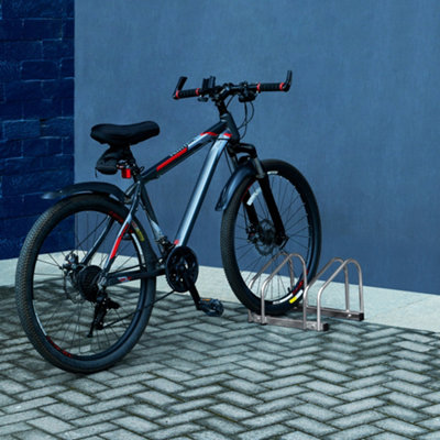 HILLINGTON 2 Bike Stand - Storage Parking Floor Rack or Wall Mount Bicycle Cycle Storage Locking Stand - 9