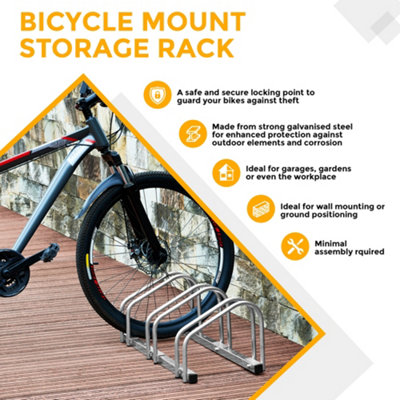 Bike stand hot sale mount