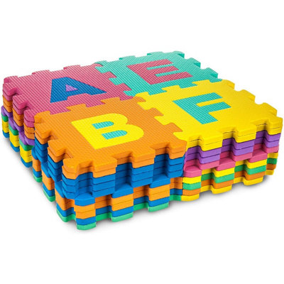 36PCS/Set Large Alphabet Numbers EVA Floor Mat Baby Room Jigsaw