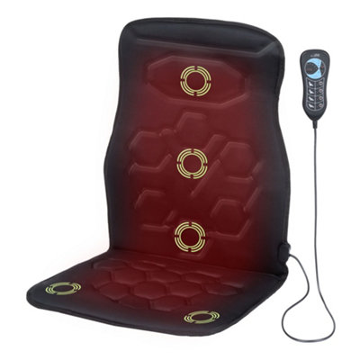 HILLINGTON Heated Car Back Seat Cover with 5 Settings, 12V Universal Cold Winter