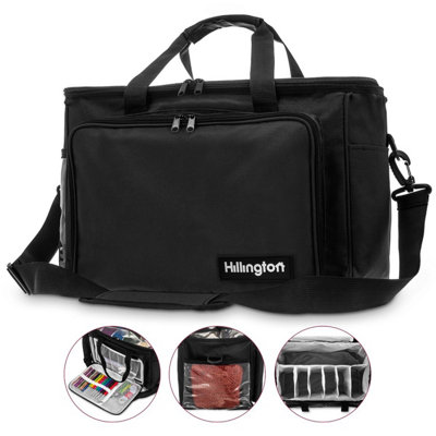 HILLINGTON Knitting Storage Bag Wool Tote Crochet Hook Needles Accessories Organiser Holder