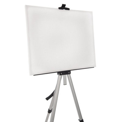 HILLINGTON Professional Folding Field Art Easel - Adjustable Metal Tripod Easel for Painting & Display - 6