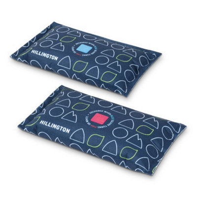 HILLINGTON Set of 2 Portable Reusable Dehumidifier Bags - 250g