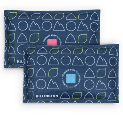 HILLINGTON Set of 2 Portable Reusable Dehumidifier Bags - 250g Price Comparisons | Compare The Build