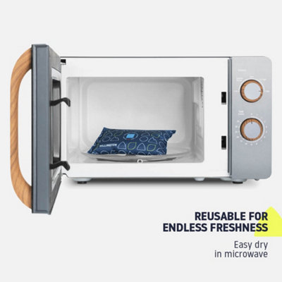 HILLINGTON Set of 2 Portable Reusable Dehumidifier Bags - 250g - 6
