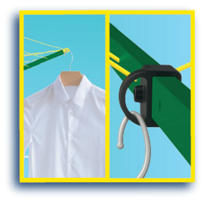 Hills 3 arm rotary washing line hot sale