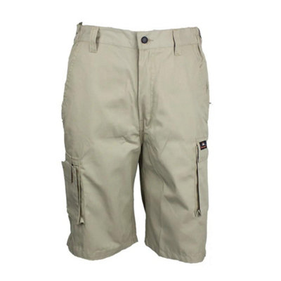 Himalayan Icon Basic sand combat cargo pocket work shorts H829
