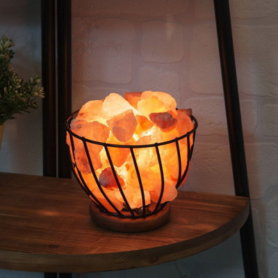 Pink Himalayan Rock Salt Lamp SWB-05 │ GM SALT │ Home Décor │Bedside
