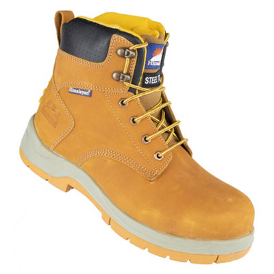 Himalayan S1P honey nubuck steel toe-cap/midsole safety work boot 5250