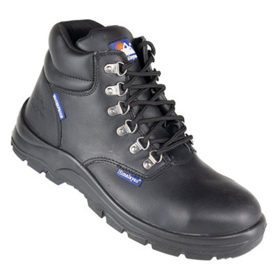 Himalayan S3 black leather waterproof steel toe/midsole safety boot 5220