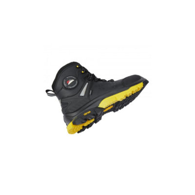 Himalayan Vibram Black Zipper Boot (Black) (UK 8)