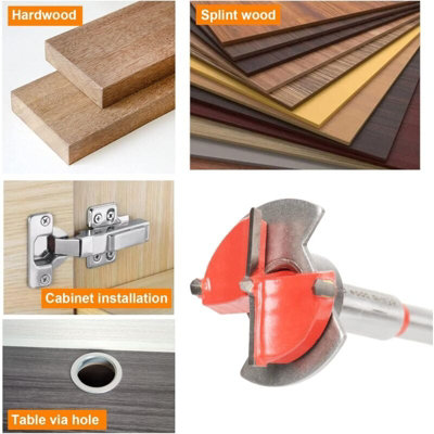 Hinge Jig Drill Guide Set 35mm Concealed Hinge Hole Drilling Jig Bits ...