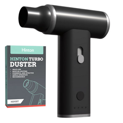 Hinton Turbo Duster, Rechargeable Multi use Air Blower Built in ...