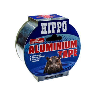 Hippo Aluminium Sealing & Joining Tape 50mm x 45m Silver